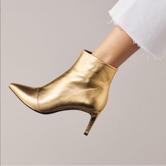 rag and bone gold boots